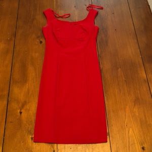 Guess red dress